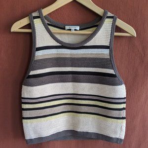 Aritzia Babaton Multi-Color Striped Vest